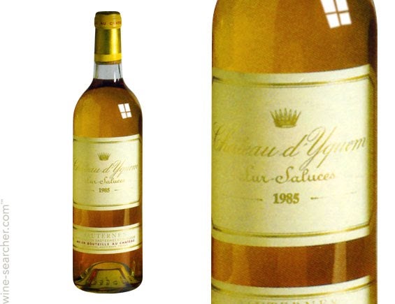 1985 Chateau d'Yquem, Sauternes, France | prices, reviews, stores