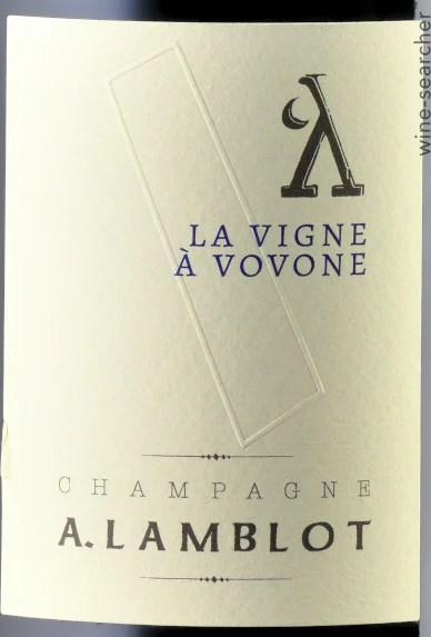 A. Lamblot 'Intuition Nature' Brut Nature, Champagne, France