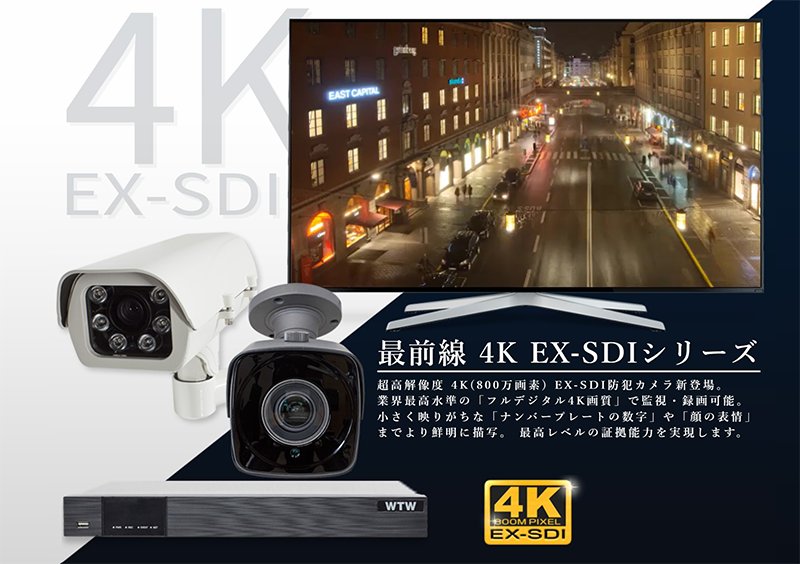 公式WTW塚本無線】日本製 防犯カメラと録画機 DVR