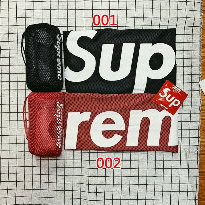 Supreme 冷感スポーツ用タオル 速乾ヨガタオル ブランド ファッション