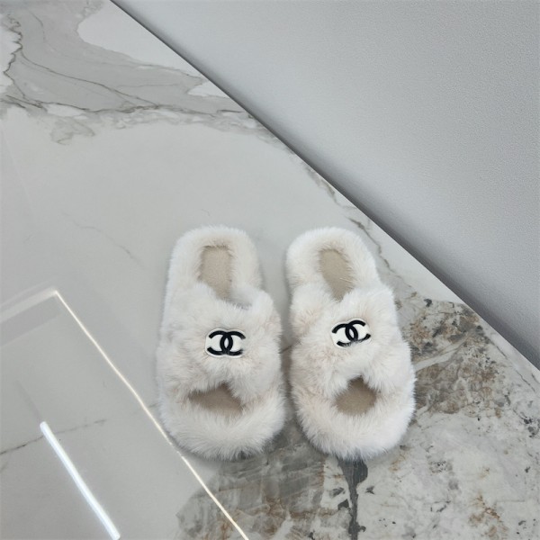 シャネル サンダル レディース Chanel 秋冬サンダル もこもこ ハイ
