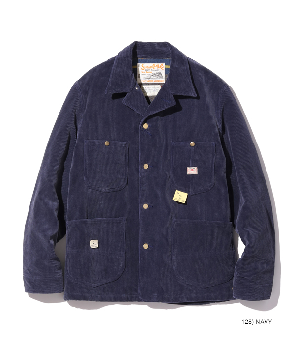 Lot No. SC15296 / SUMMER CORDUROY TRACKER JACKET PIGMENT DYED