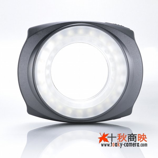 JJC製 48球 LED Macro Ring Light マクロリングライト カメラ底面取付