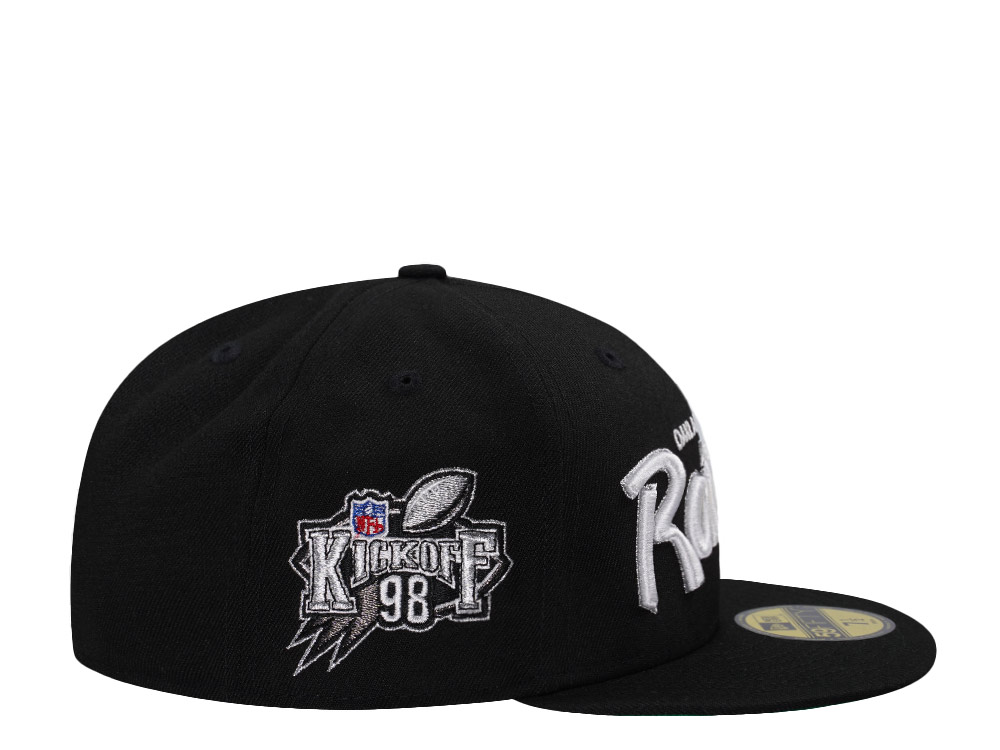 New Era Oakland Raiders 98 Kick Off Black Prime Edition 59Fifty