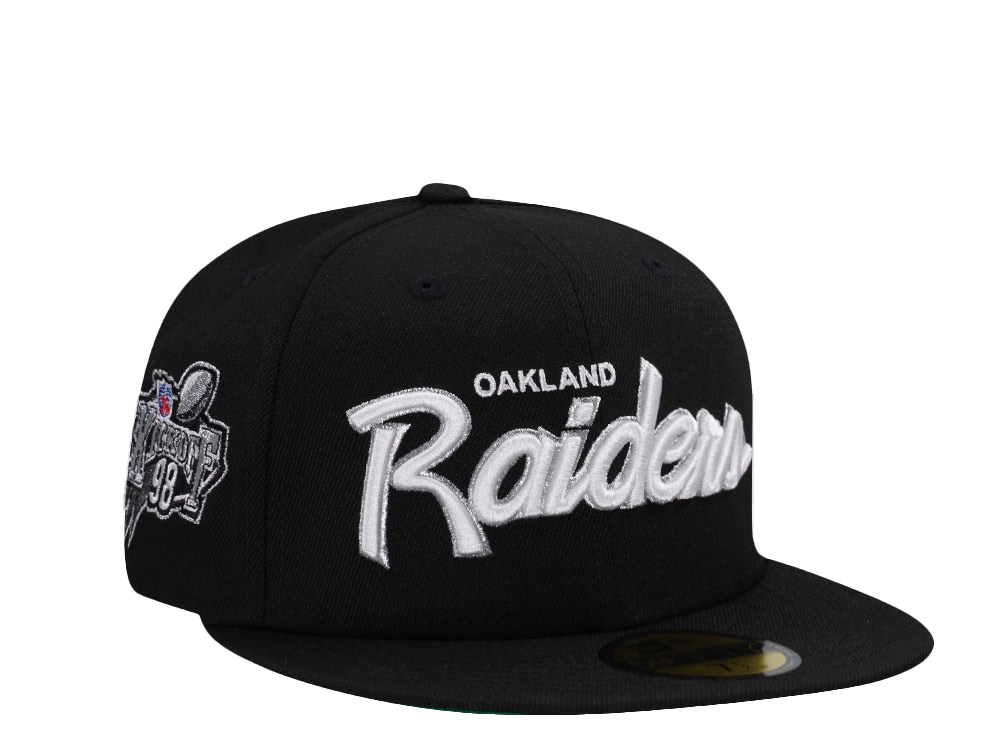 New Era Oakland Raiders 98 Kick Off Black Prime Edition 59Fifty
