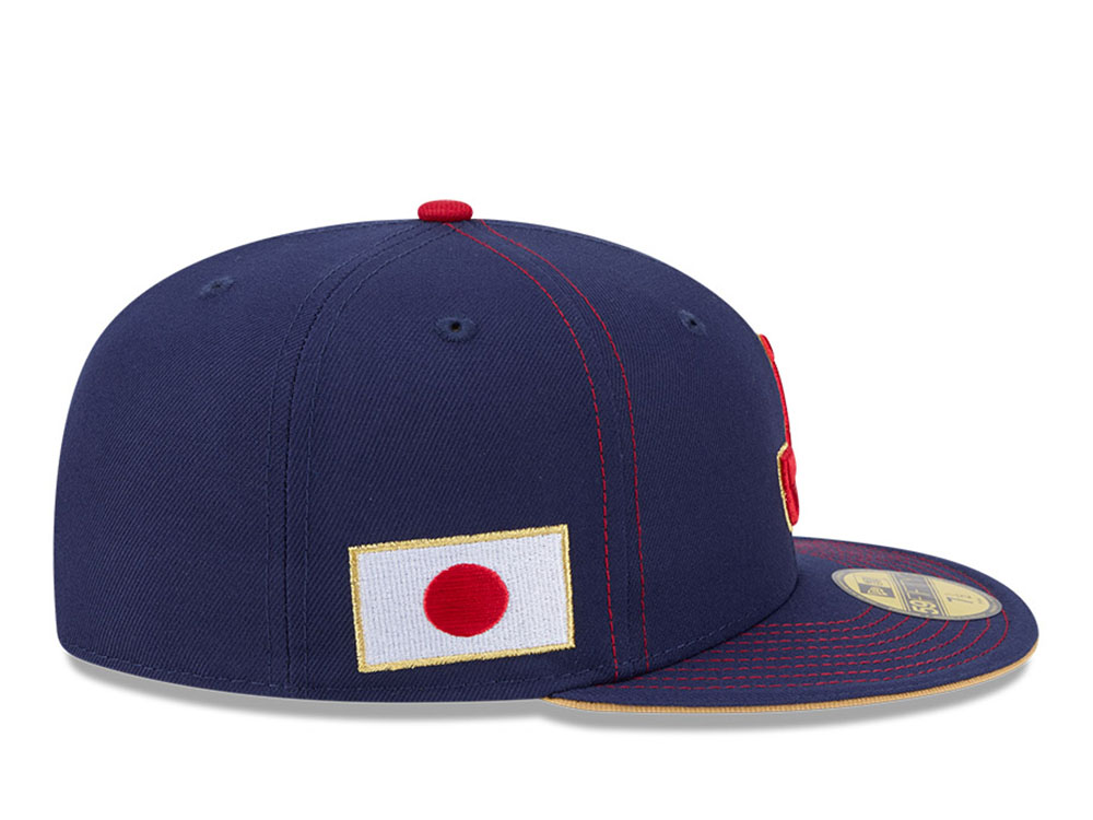 New Era Japan World Baseball 2026 Flag Navy Edition 59Fifty Fitted