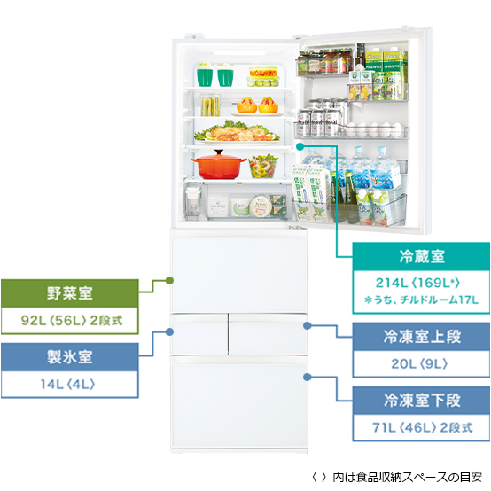 GR-T41GXK | 冷蔵庫 | 東芝ライフスタイル株式会社
