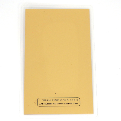 純金カード 1g 1グラム 三菱マテリアル 1 GRAM FINE GOLD 999.9 買取