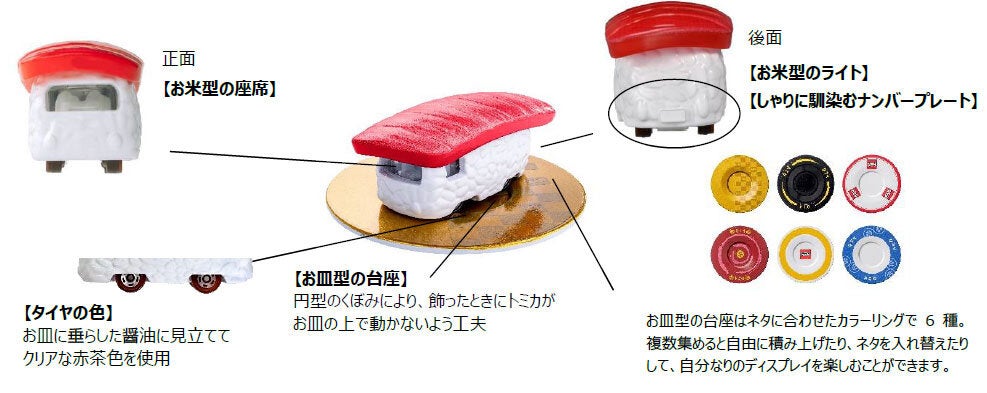 寿司トミカ 其の一」 2025年12月下旬発売｜商品リリース