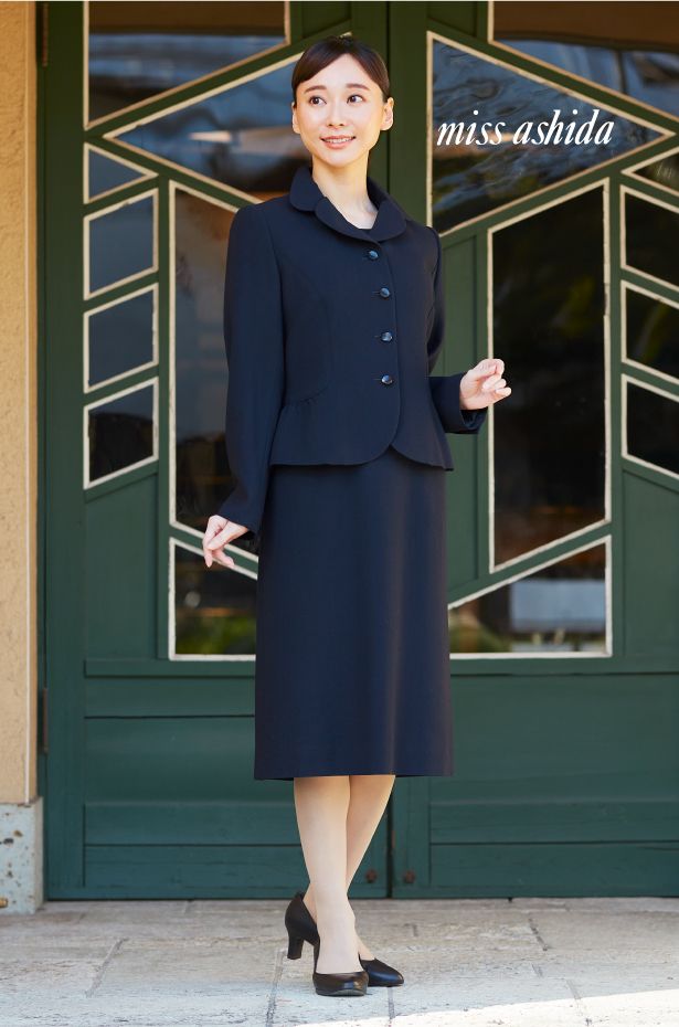ミス アシダ スーツ美品 サイズ7号 極美品】日本製 ミスアシダ miss