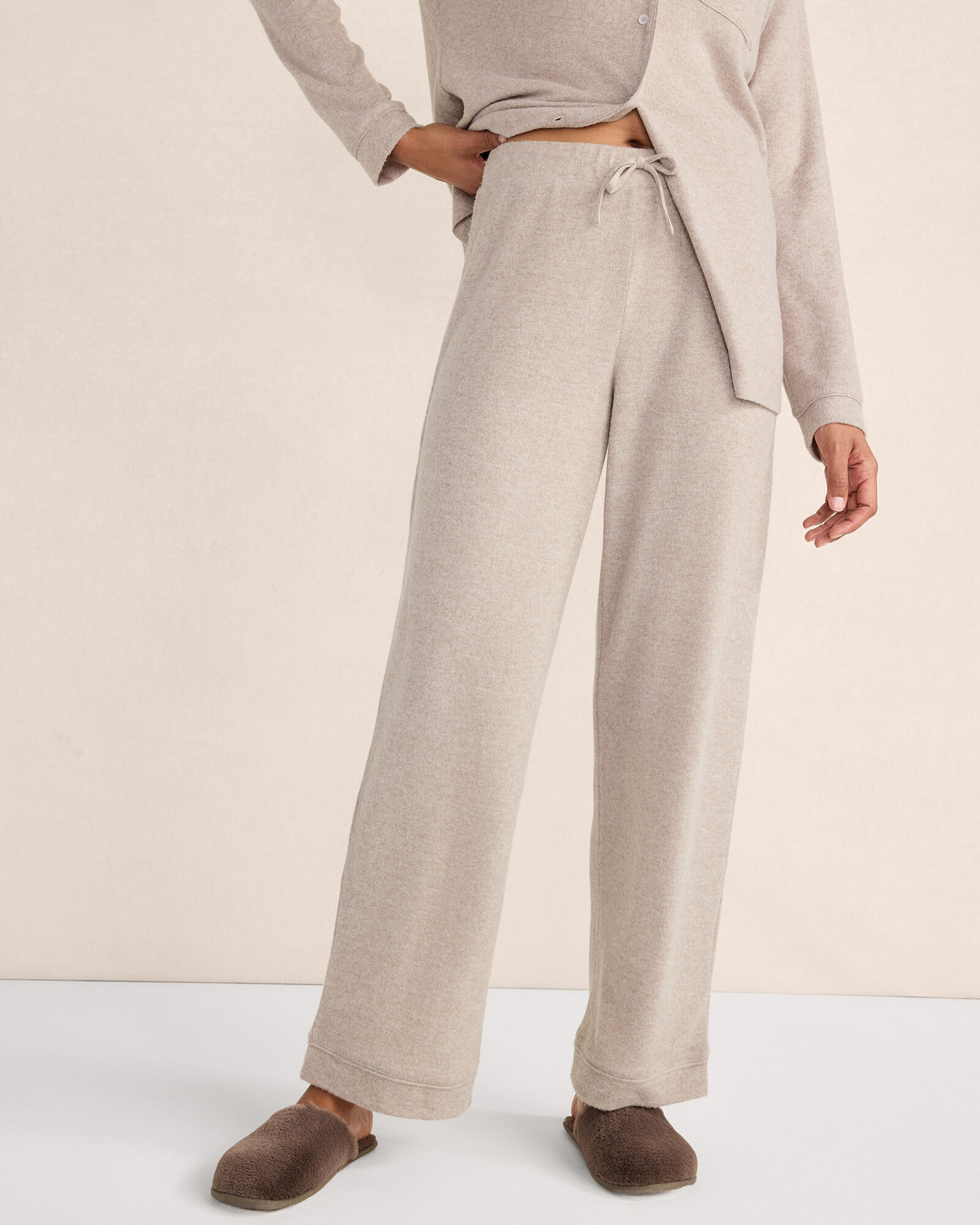 Marled Knit Pajama Set | Haven Well Within