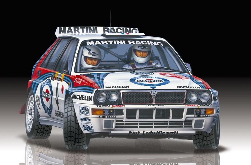 Rc Lancia Delta Hf Tt01 / Tamiya USA