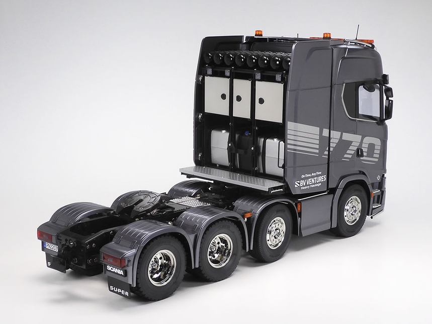 Tamiya 56376 Scania 770 S 8x4/4 (Gun Metal Edition) / Tamiya USA