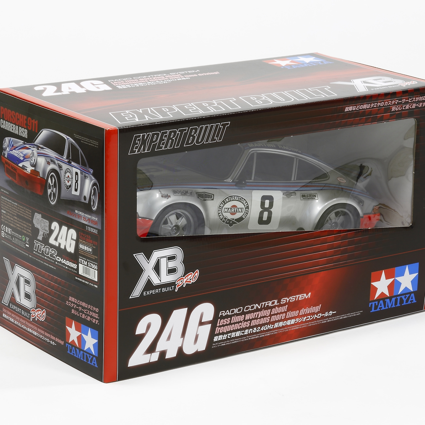 Rc Rtr Porsche Carrera Rsr Tt02 / Tamiya USA