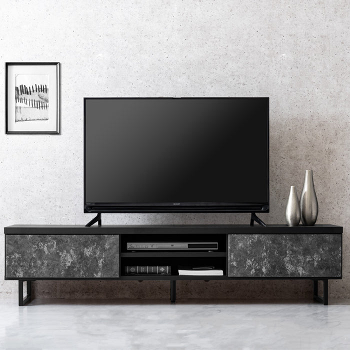幅160cm] テレビ台 日本製 完成品 鏡面 引き出し ローボード 32型 40型