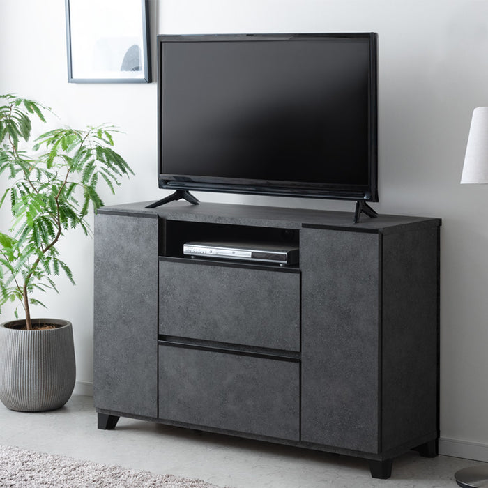 幅120cm テレビ台 ハイタイプ 国産 完成品 *ピタゴラス-TG* 【超大型