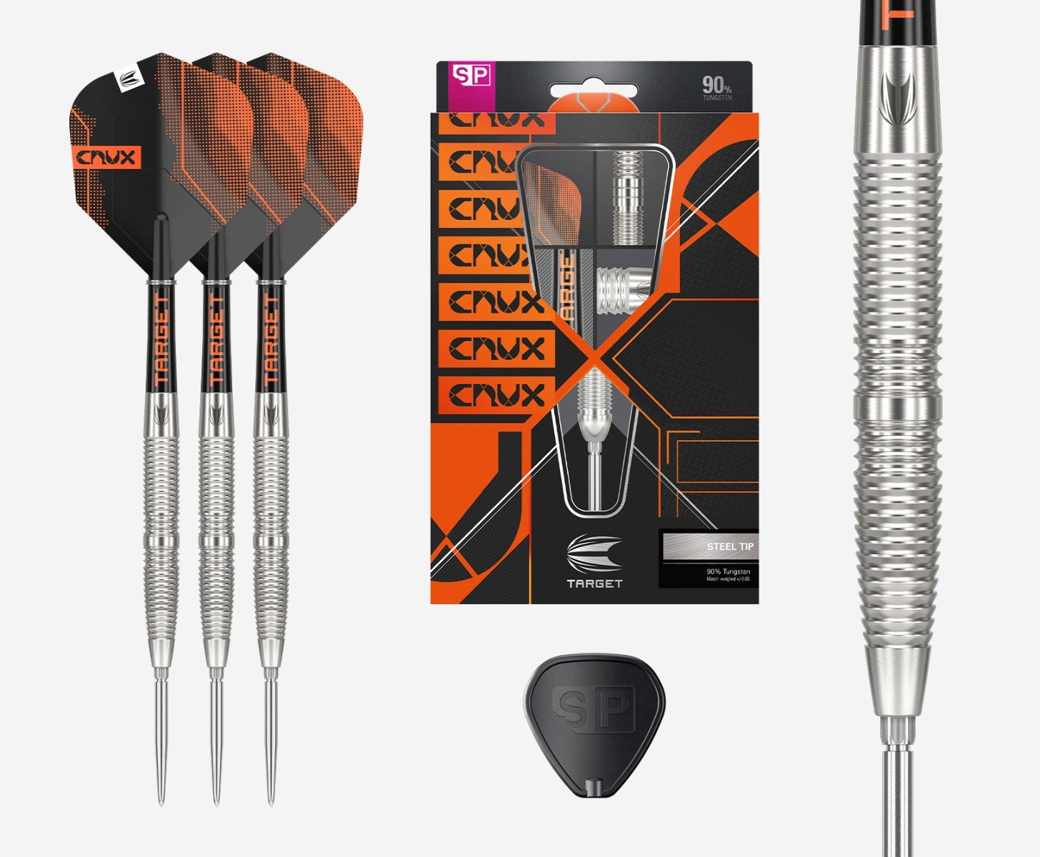 CRUX 02 Swiss Point Steel Tip Darts | Target Darts