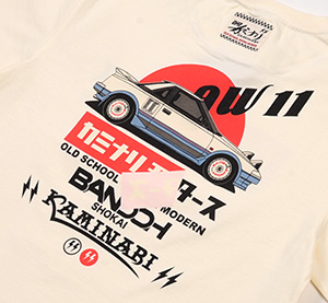 KMT-187（カミナリモータース）| Tシャツ | カミナリ