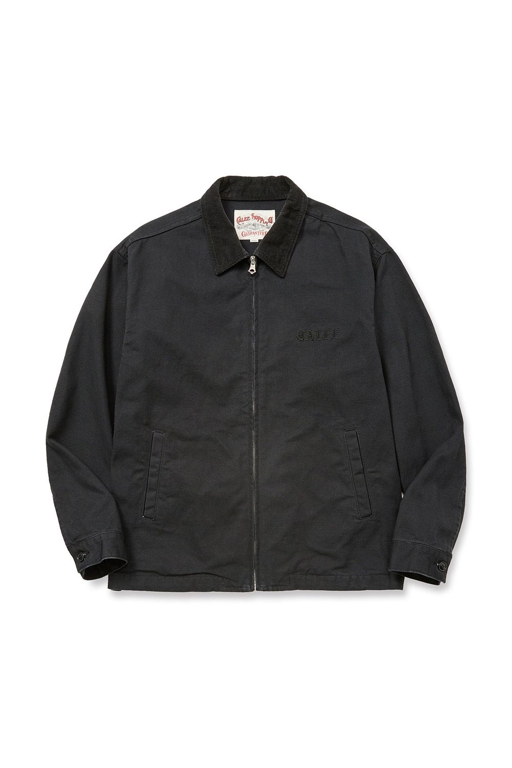CALEE - ［ラスト1点 サイズL］VINTAGE REPRODUCT CORDURY COLLAR DUCK