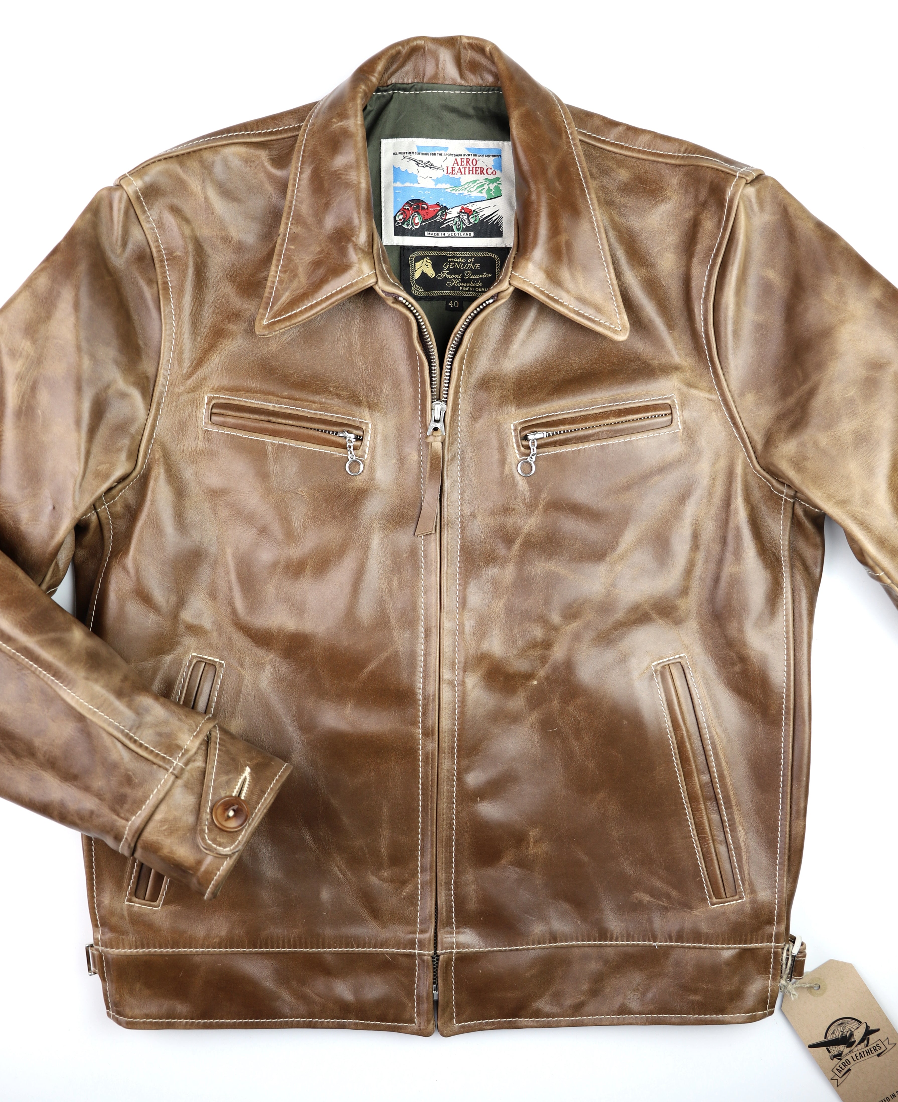 Aero Premier Highwayman, size 40, Natural CXL FQHH – Thurston Bros