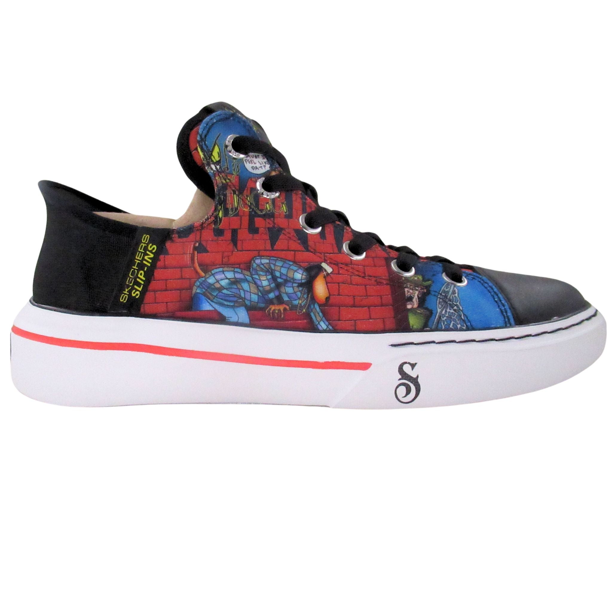 Skechers Men's 251031 Snoop One-Doggy Style Slip-In's Red/ Multi