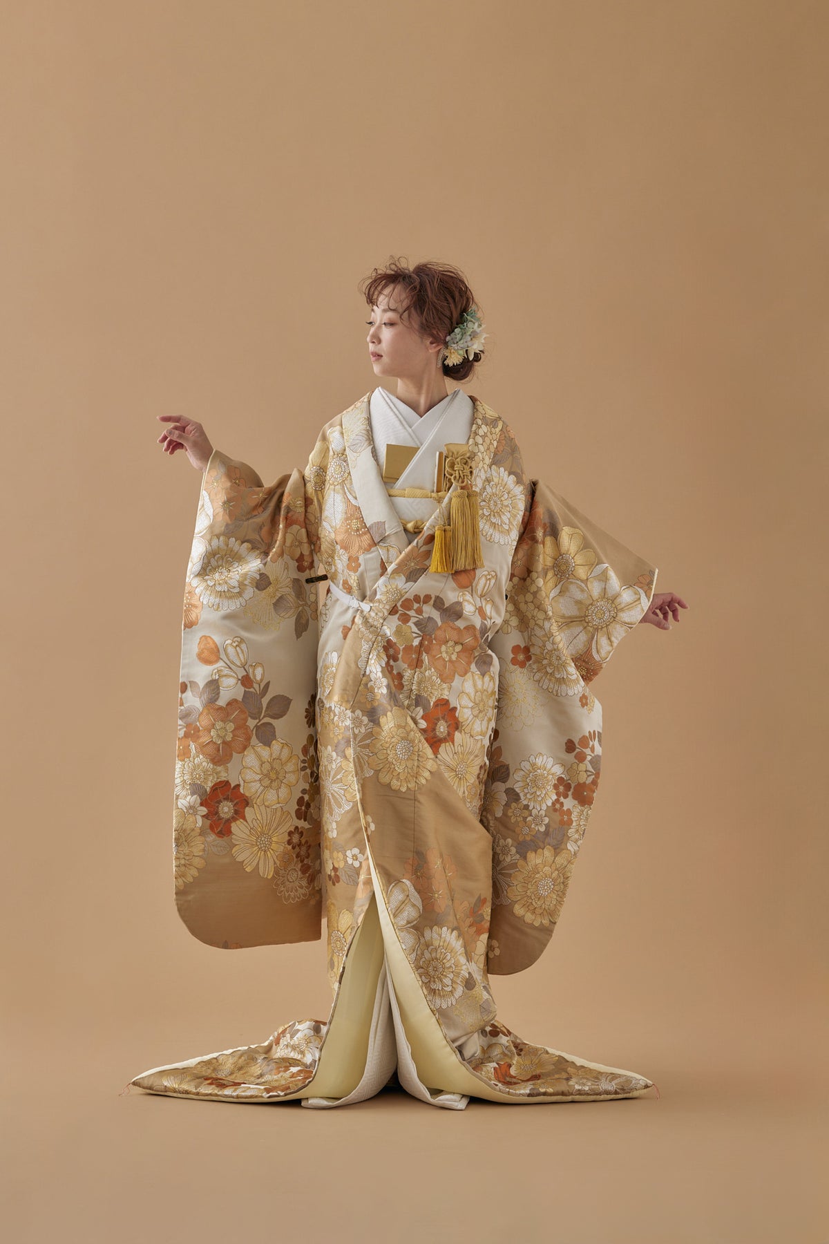 色打掛・慶陽（白）｜白無垢・色打掛レンタルなら結婚式着物専門の