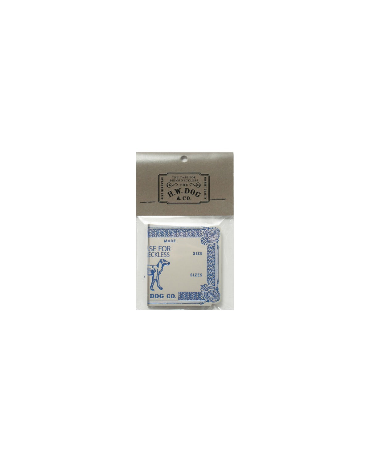 MONEY CLIP - Silver×Blue – THE H.W.DOG&CO.