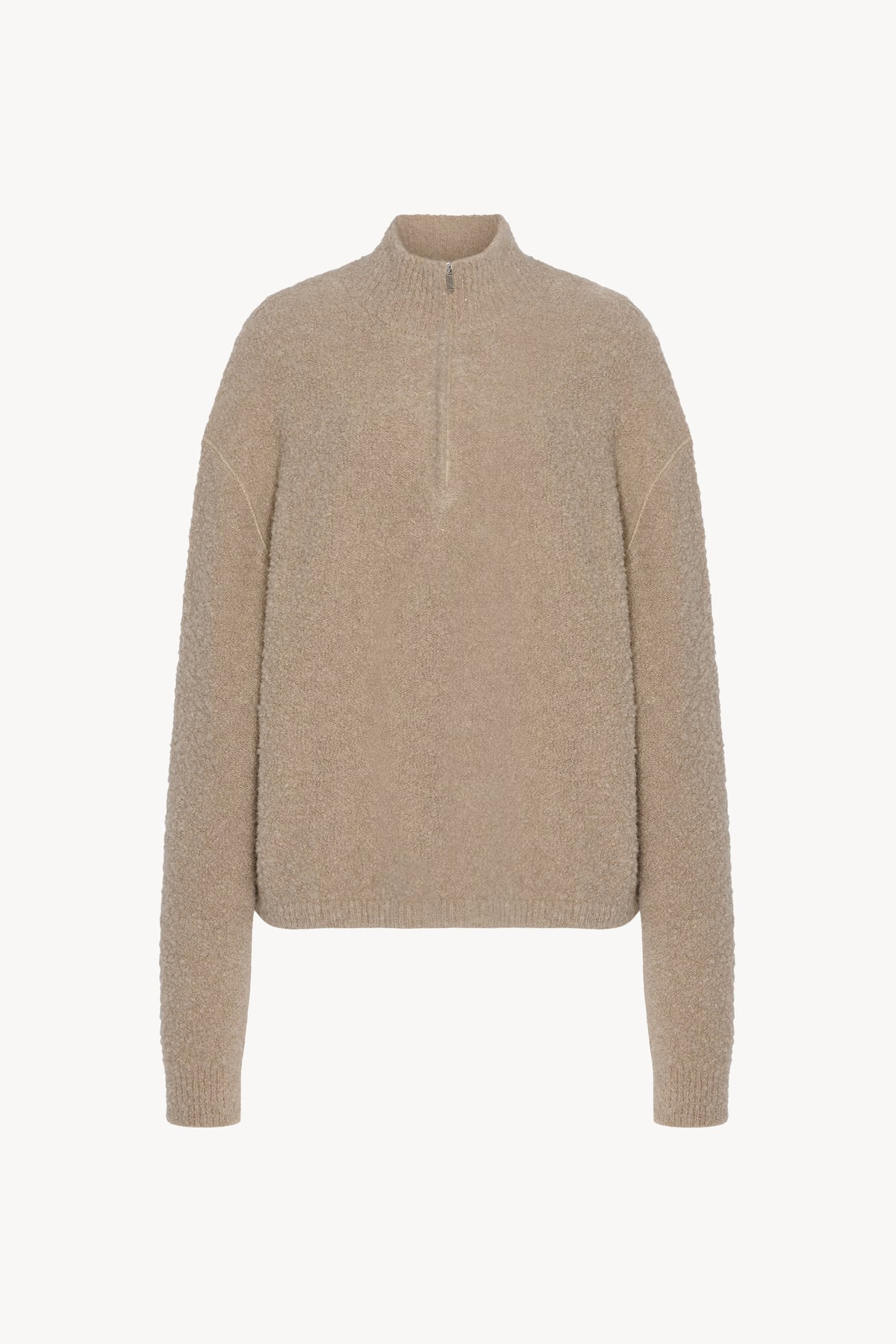 Lethara カシミア、アルパカ、シルクのトップス Beige – The Row