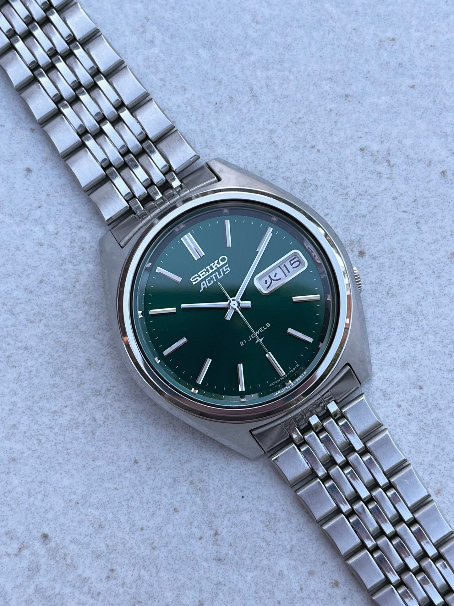 Seiko 5 Actus Automatic Kanji Ultra Rare 7019-7060 – The Wrist Watcher