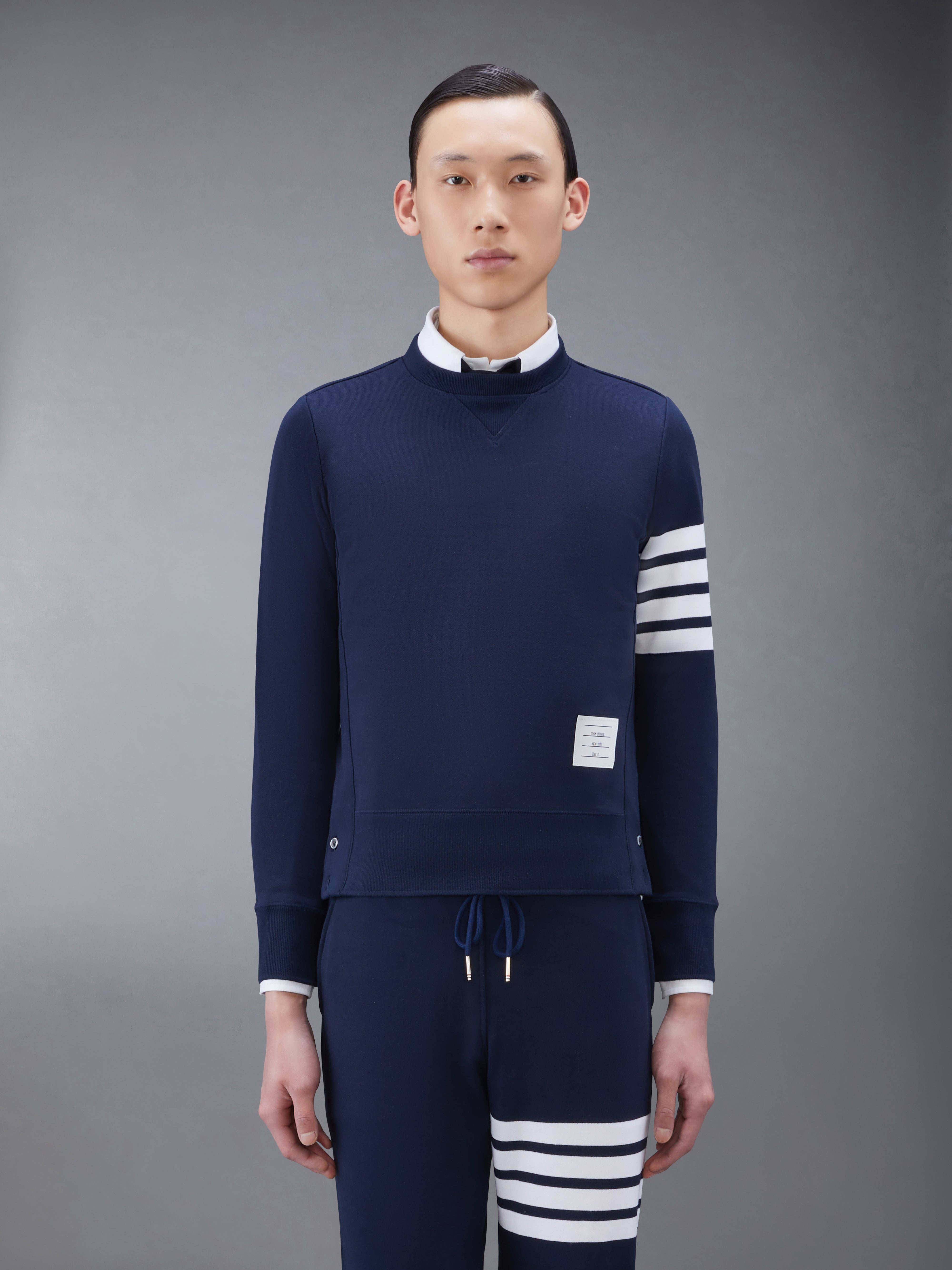 Classic Loopback 4 Bar Sweatshirt | Thom Browne