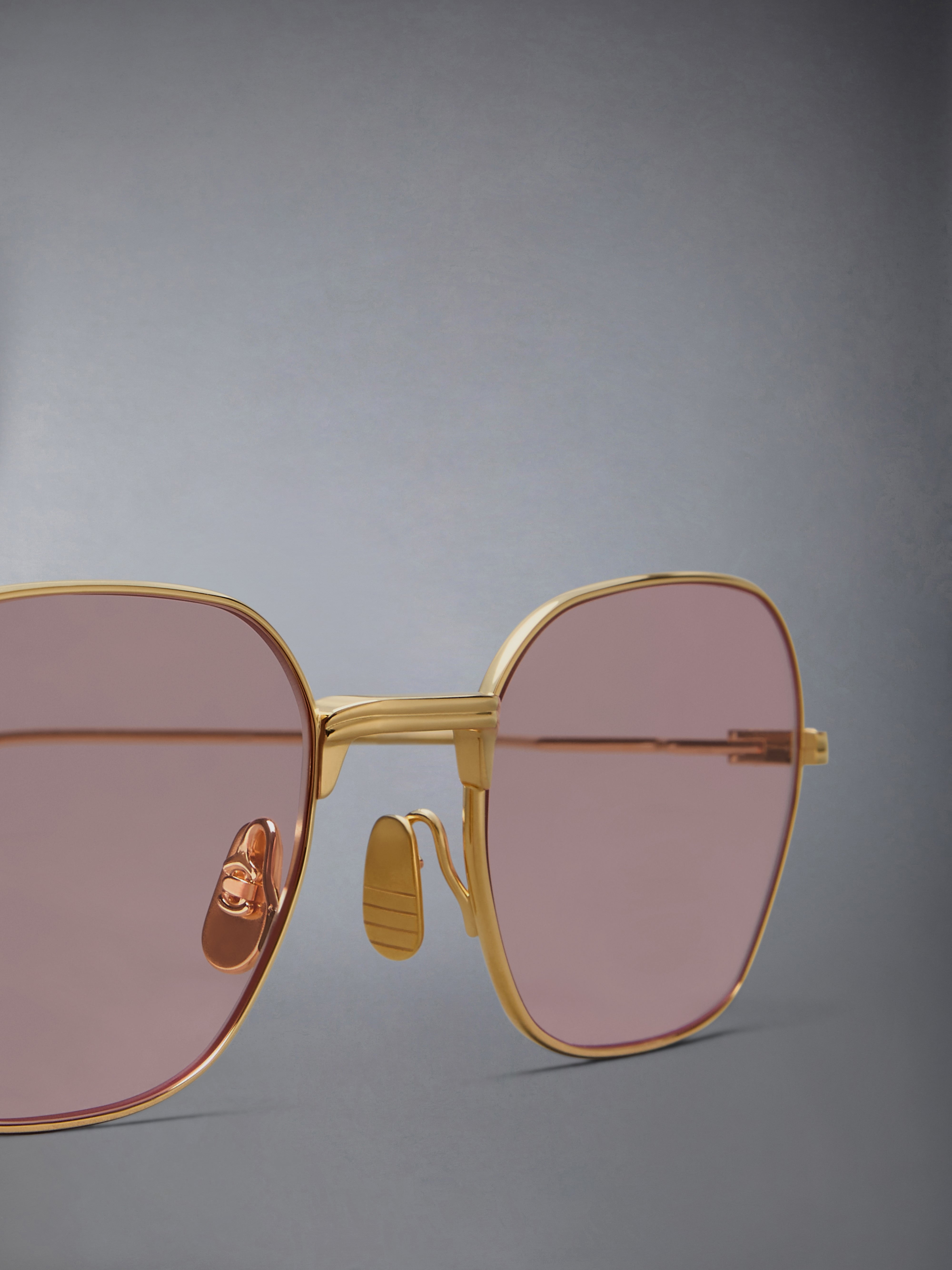 Titanium Rectangular Sunglasses | Thom Browne