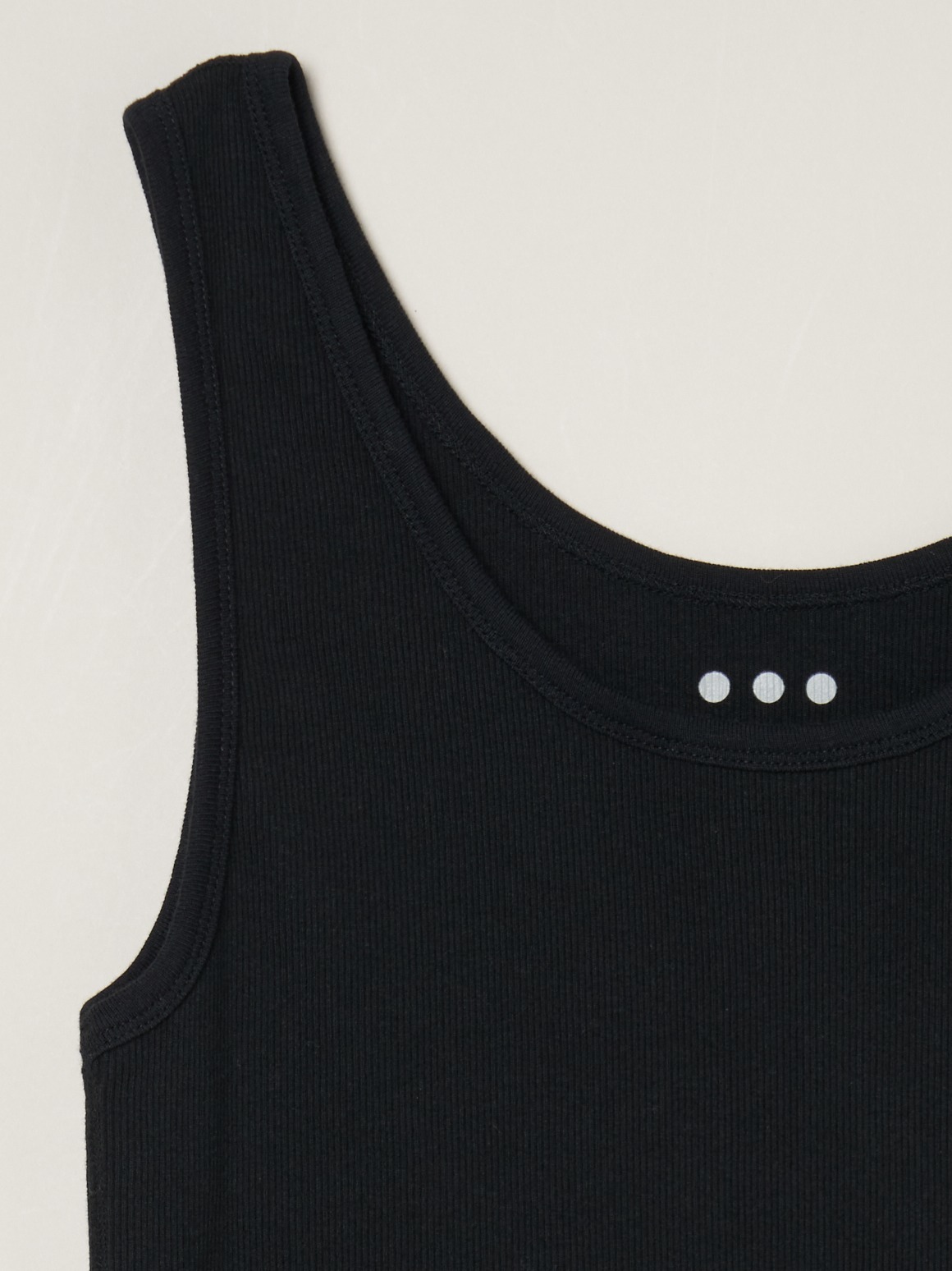 Cotton rib 2×1 tank｜スリードッツ オフィシャルオンラインショップ