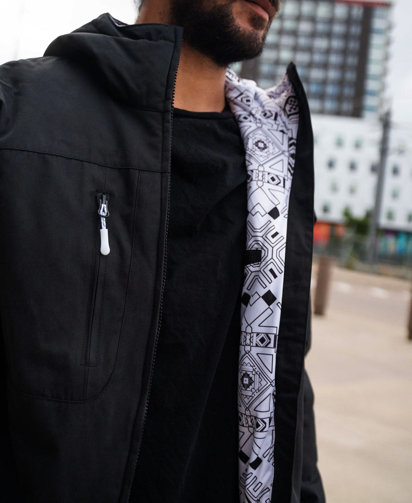 Data Obsidian Jacket by Kimi Takemura x Threyda - Threyda Art and