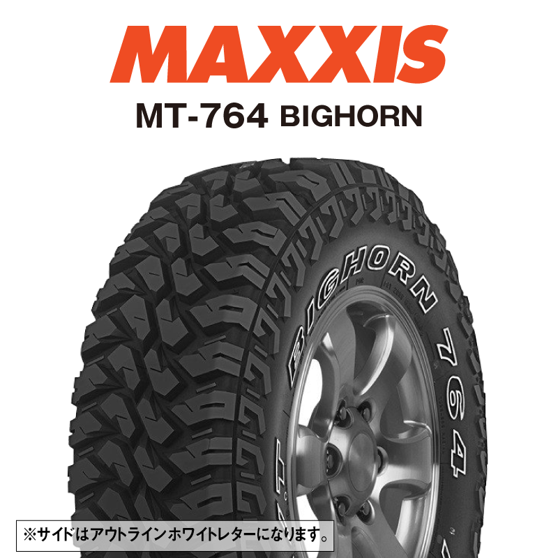 MT-764 BIGHORN アウトラインホワイトレター 245/70R16 の詳細情報