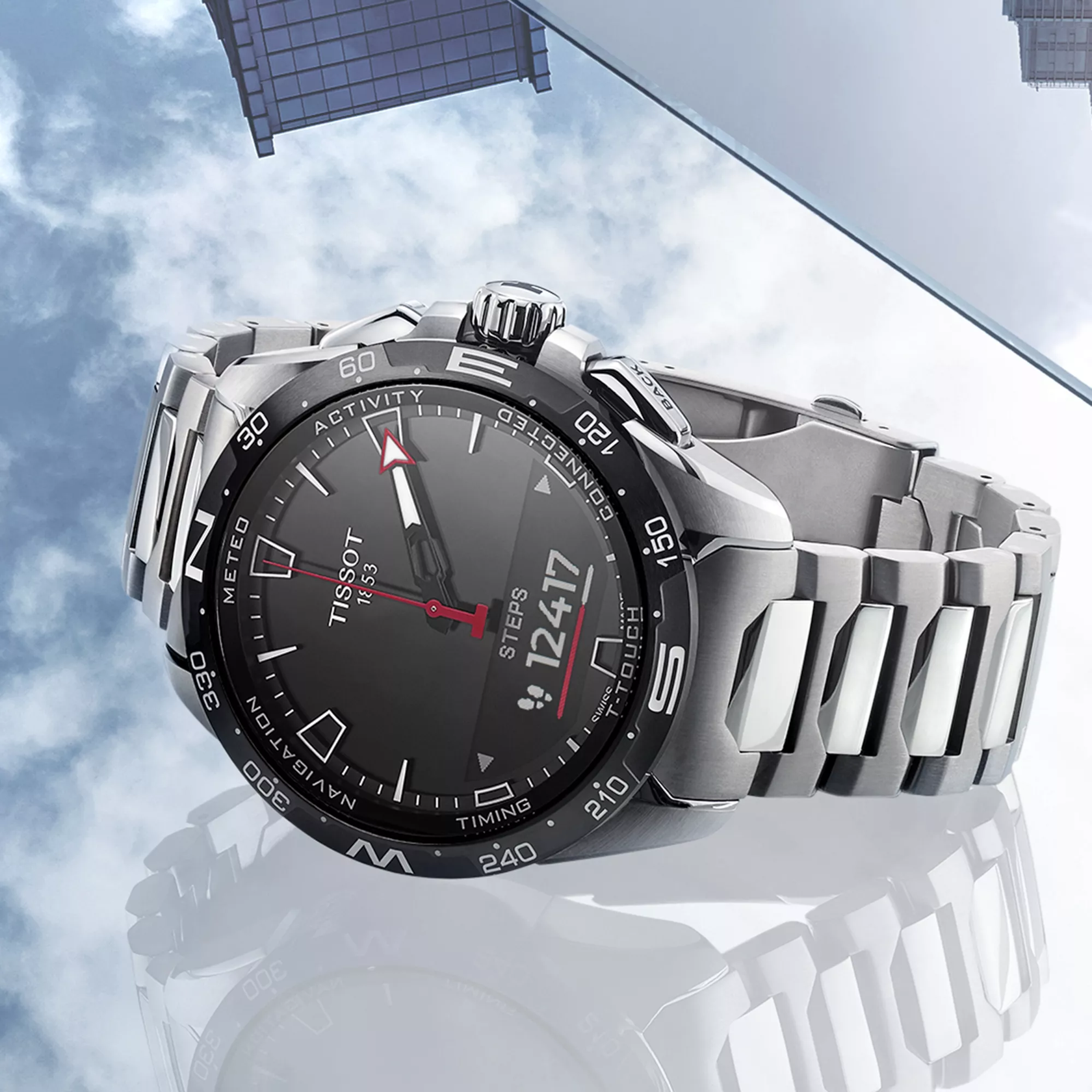 TISSOT T-タッチ コネクト ソーラー 47.5mm | モデル T1214204405100