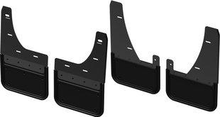 Truck Hardware - Truck Hardware Gatorback CA Mud Flaps - Black/AL