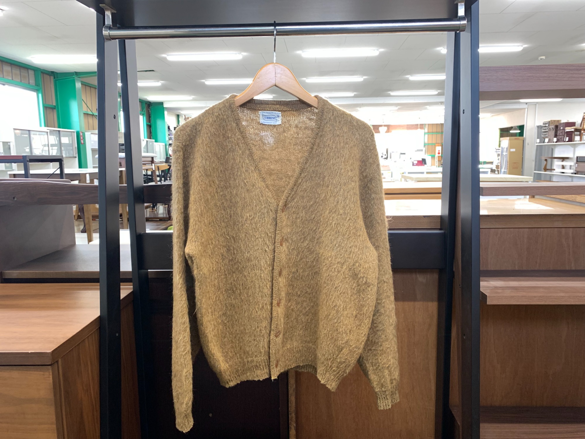古着コーナー展開中！】BRENT 60'sウールモヘアカーディガン が入荷