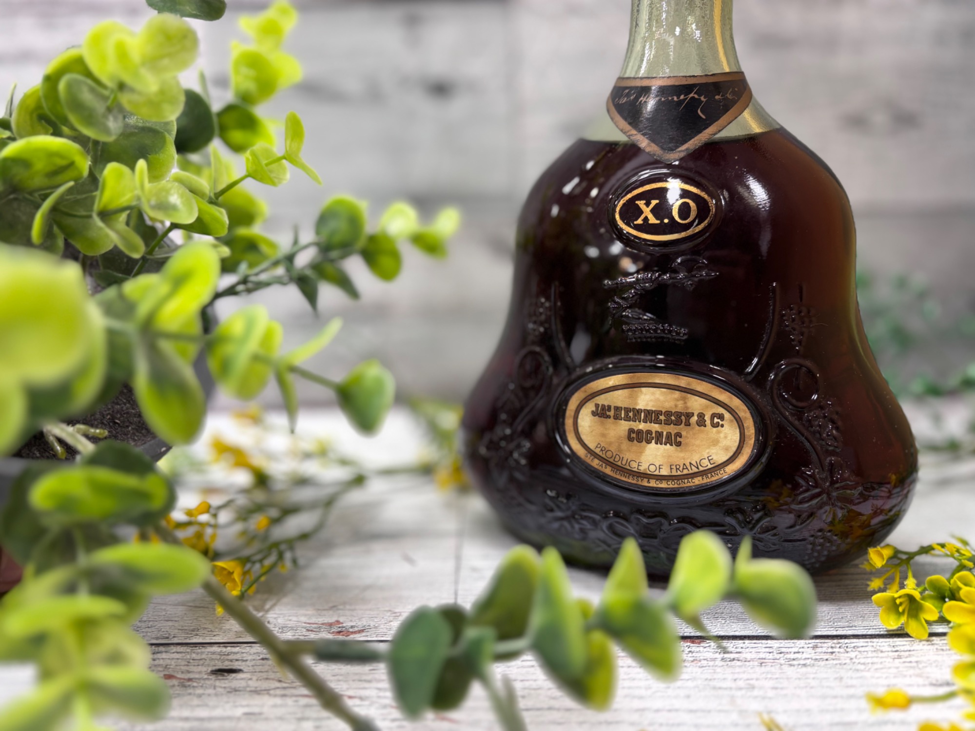 ヘネシー Hennessy XO 金キャップ グリーンボトル 箱付 700ml 40