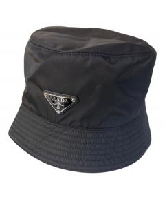 中古・古着通販】PRADA (プラダ) トライアングルロゴデニムバケット