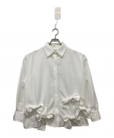中古・古着通販】THE TOE (ザ・トゥー) kordela twist shirt ホワイト