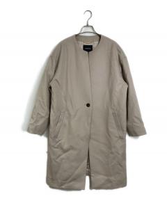 中古・古着通販】BABYLONE (バビロン) チェスターコート グレー サイズ