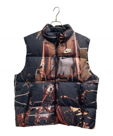 中古・古着通販】NIKE (ナイキ) ZERO GRAVITY NSW DOWN VEST ブラック