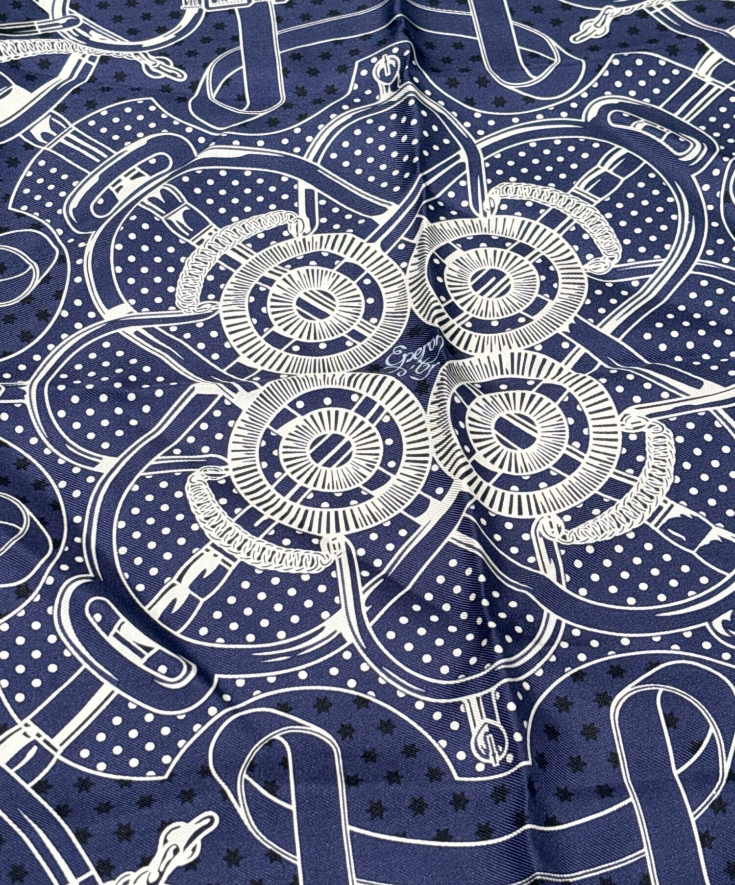 中古・古着通販】HERMES (エルメス) カレ55 Eperon d'Or Bandana