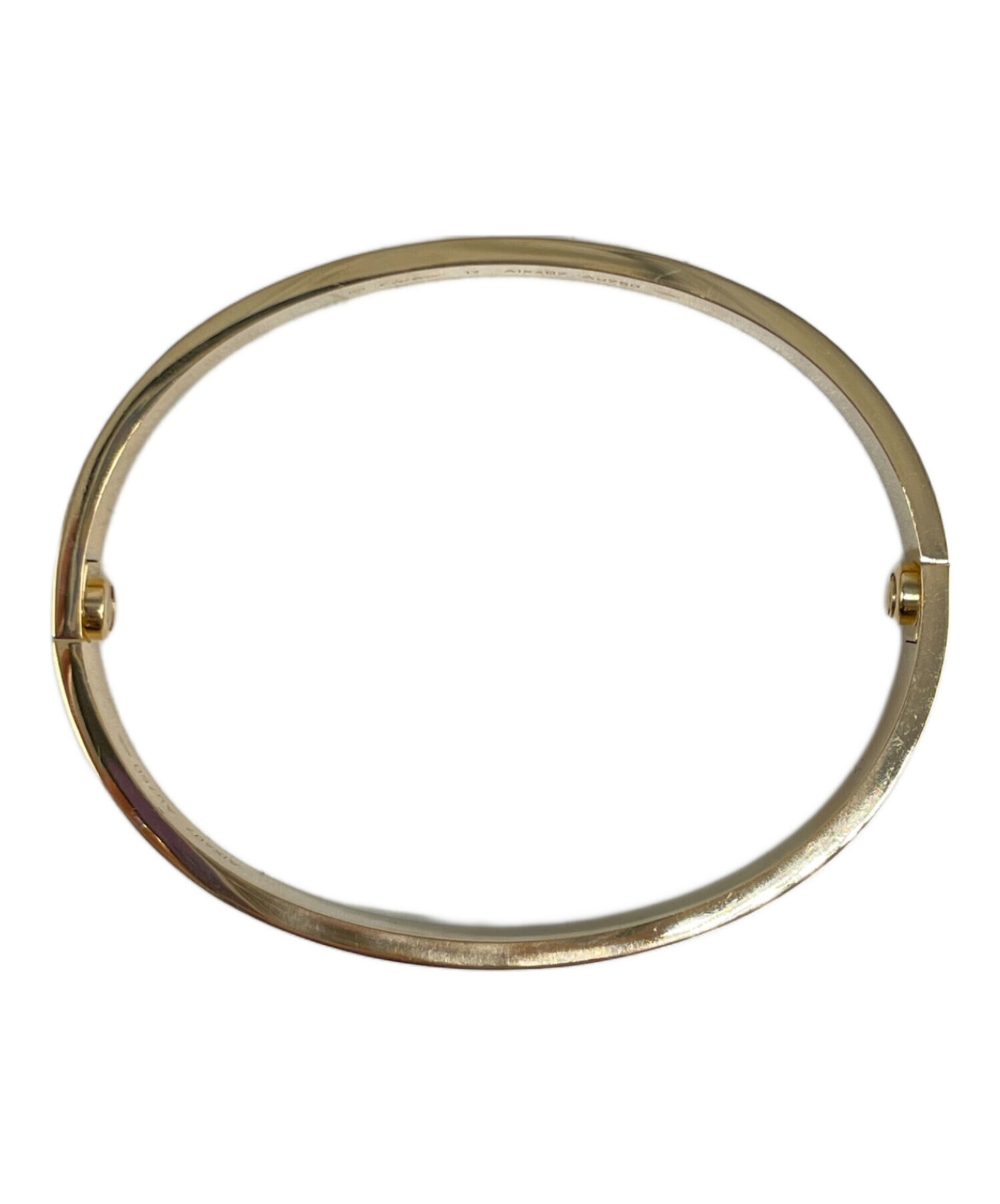 中古・古着通販】Cartier (カルティエ) ラブブレス 17 サイズ:17/実寸