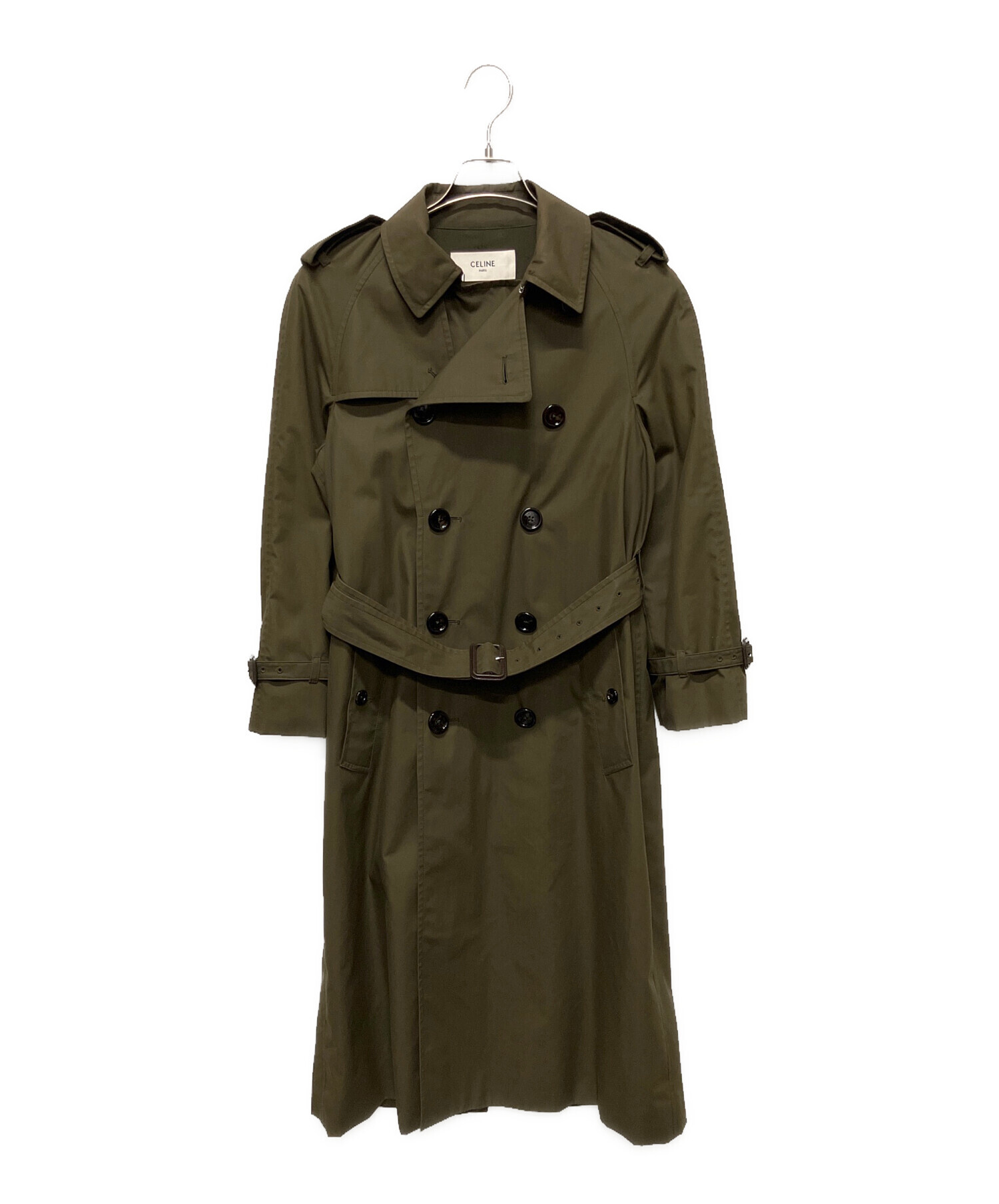 中古・古着通販】CELINE (セリーヌ) ダブルブレストトレンチコート