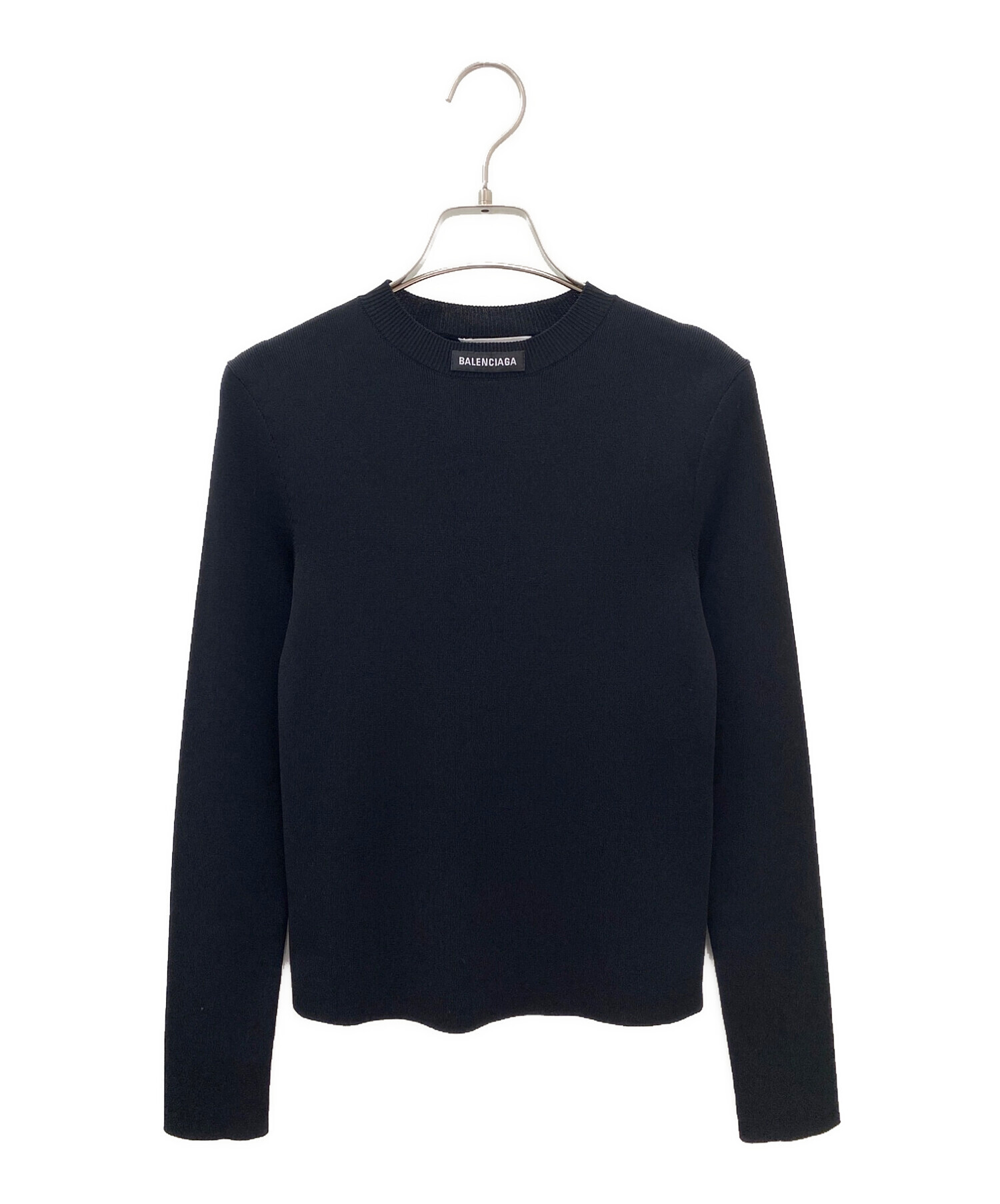 中古・古着通販】BALENCIAGA (バレンシアガ) フロントタグニット