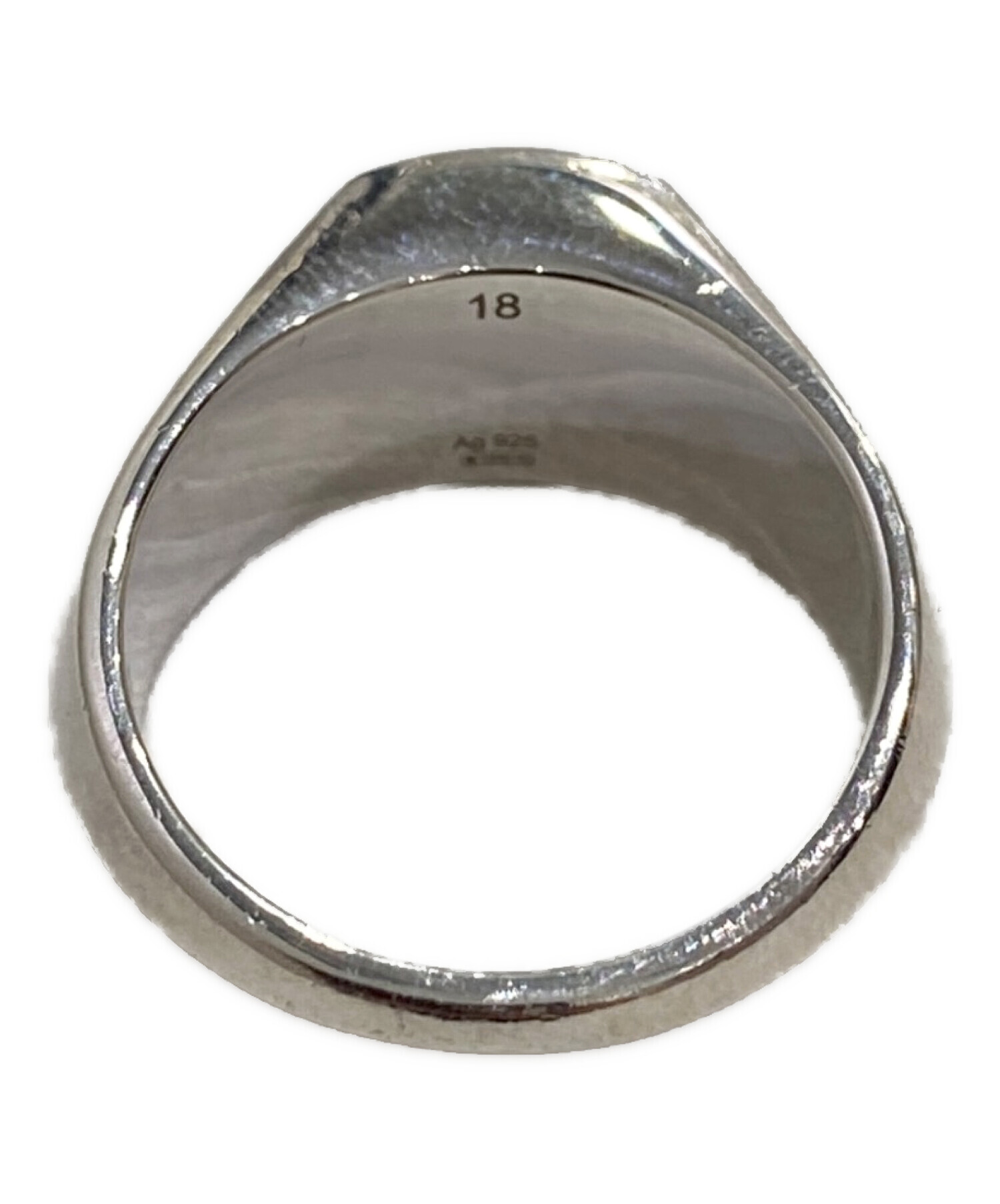 中古・古着通販】GUCCI (グッチ) トレードマーク スリム リング サイズ