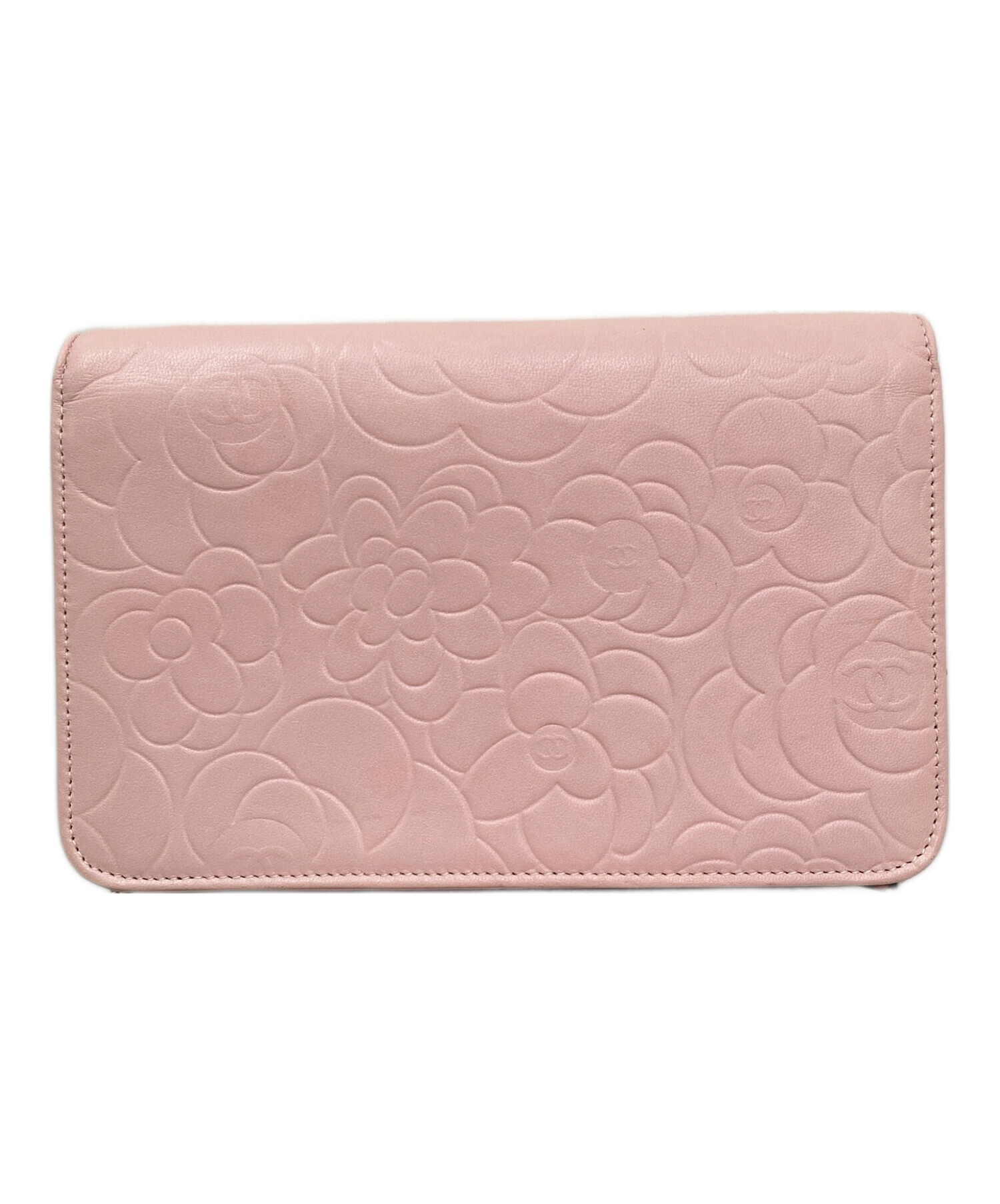 中古・古着通販】CHANEL (シャネル) カメリアチェーンショルダーバッグ