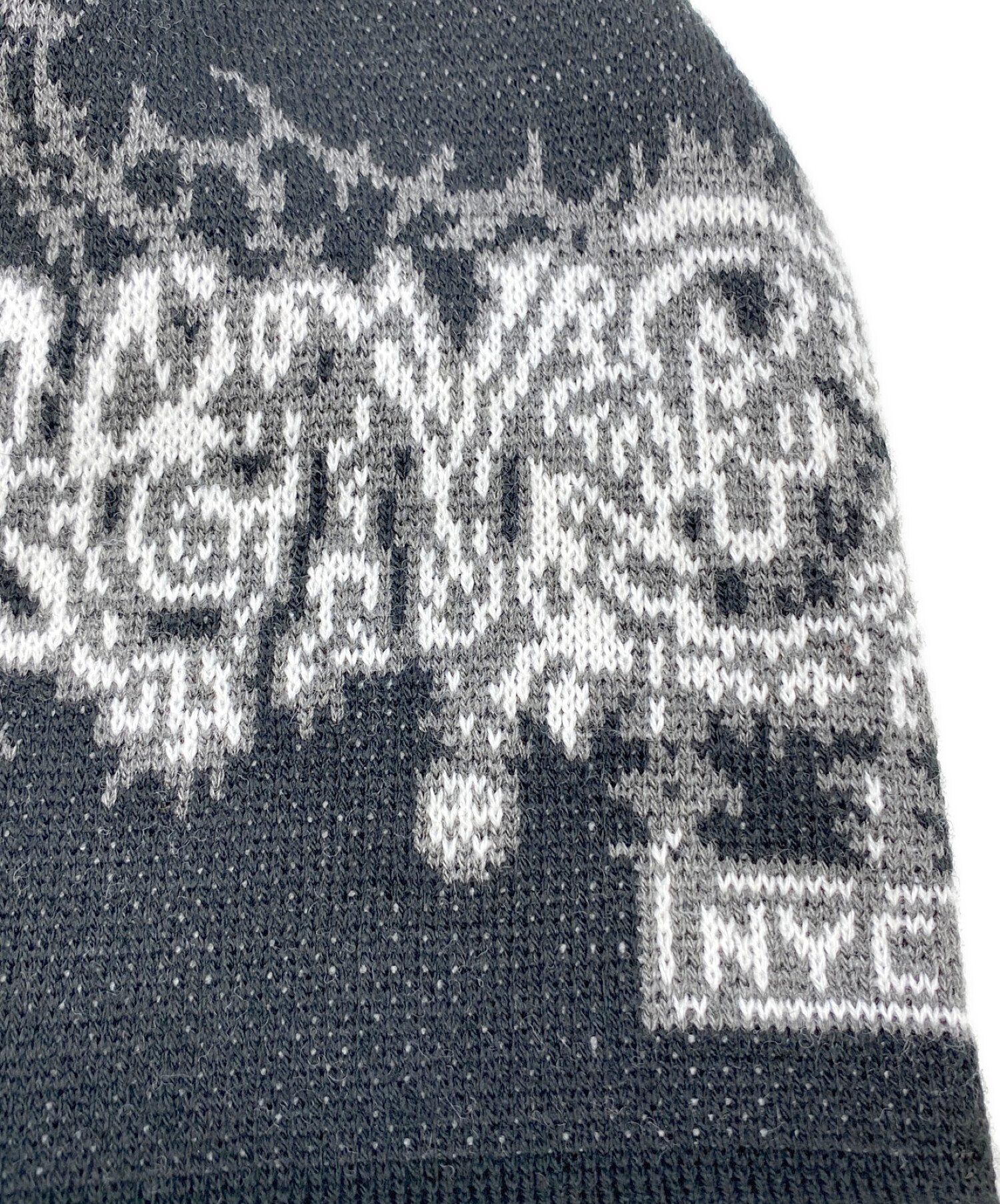 中古・古着通販】SUPREME (シュプリーム) wombat beanie ブラック