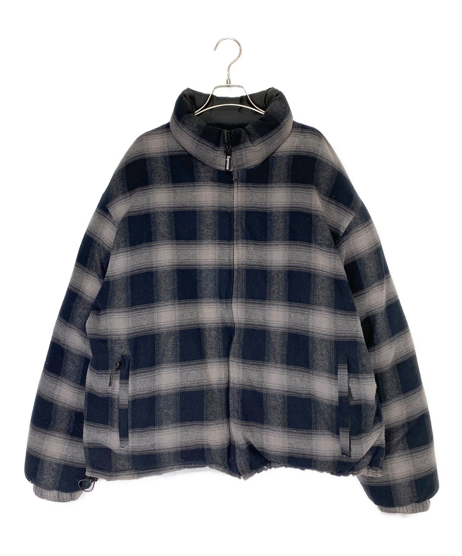 中古・古着通販】SUPREME (シュプリーム) Flannel Reversible Puffer